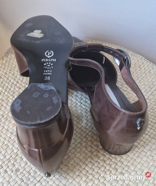nowe wizytowe buty Pollini skóra naturalna Lublin