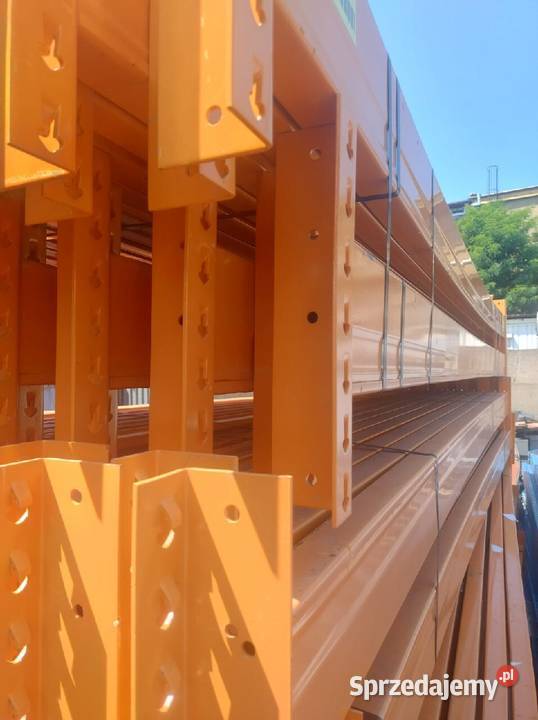 Regały magazynowe paletowe 7420mm 6500mm 4800mm sprzedam