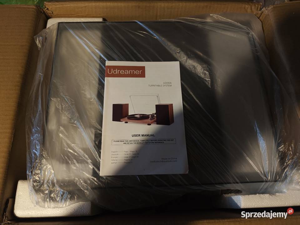 Gramofon Udreamer UD006 z 2 podwójnymi pomorskie Bolszewo