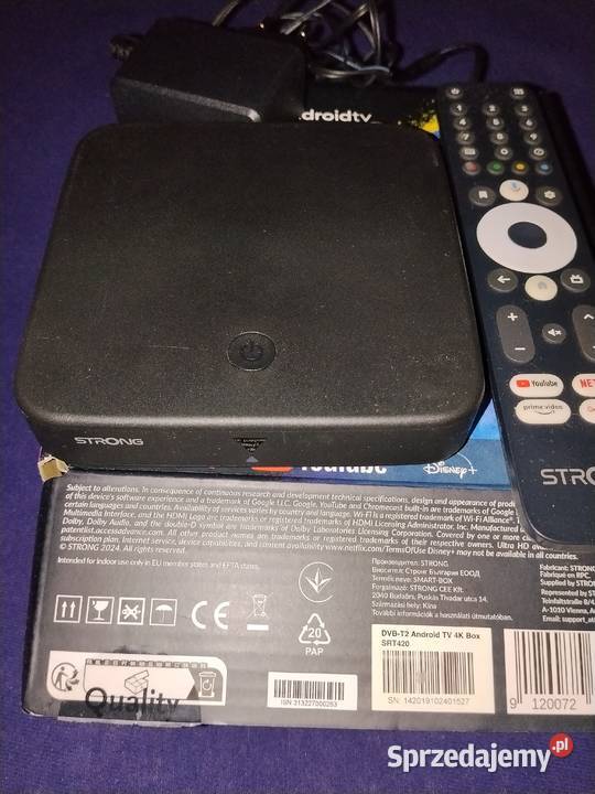 Box Tuner Android TV DVBT 2 2w1 Tunery