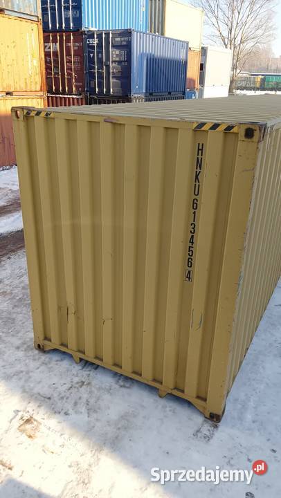 Kontener morski 40 HC High Cube 12 metrowy Pewny Poznań