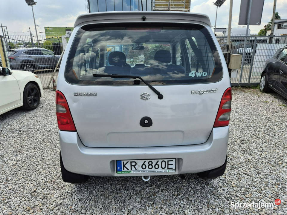 Suzuki Wagon R Salon 2003roku w jednych rękach elektryczne lusterka mazowieckie Warszawa