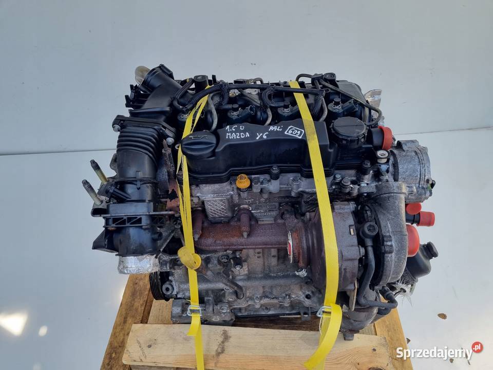 SILNIK KOMPLET Mazda 3 BK 16 D MZRCD 109 Y6 Y642 Rudka