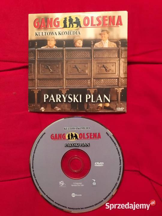 film Gang Olsena Paryski Plan dvd na prezent 1 płyta Warszawa