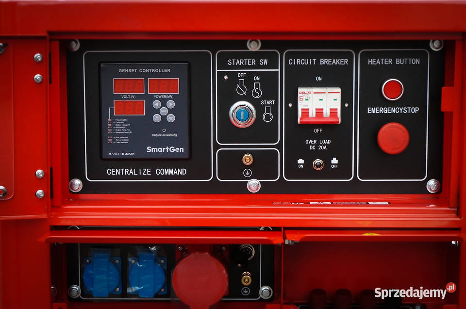 AGREGAT GENERATOR PRĄDOTWÓRCZY 18 KVA 3F dolnośląskie Ząbkowice Śląskie