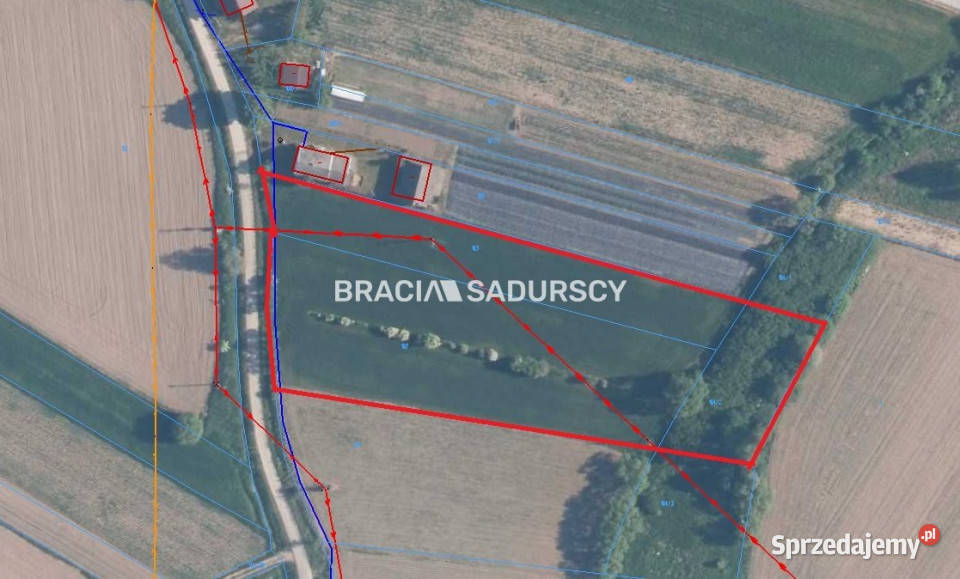 sprzedaży gruntu Szczurowa 9212m2 woda
