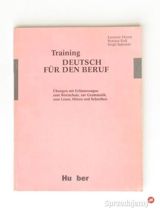 Training Deutsch fur den Beruf Dienst Koll Kraków