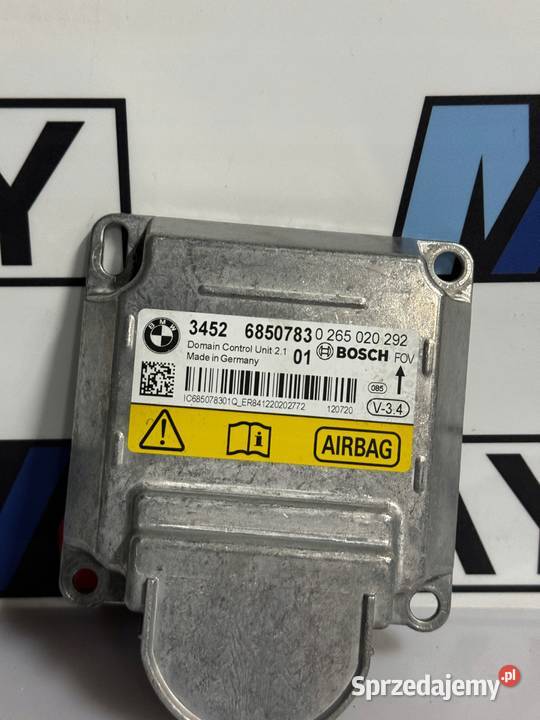 BMW F06 F10 F11 F12 MODUŁ PODUSZEK AIRBAG