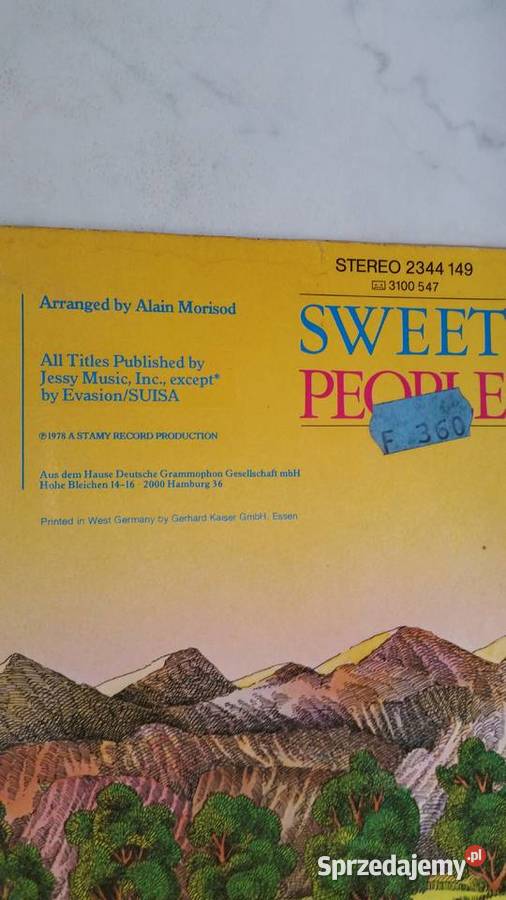 SWEET PEOPLE Sweet People 1980 Polydor LP Płyty i kasety lubelskie Puławy