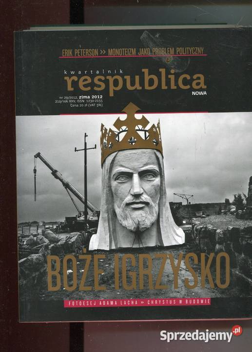 Nowa Res Publica Rocznik 2012 Kwartalnik Komplet Rok wydania 2012 Szczecin
