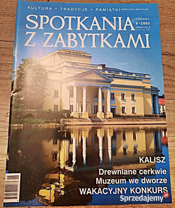 Spotkania z zabytkami 6 2003 r Ostrów Wielkopolski