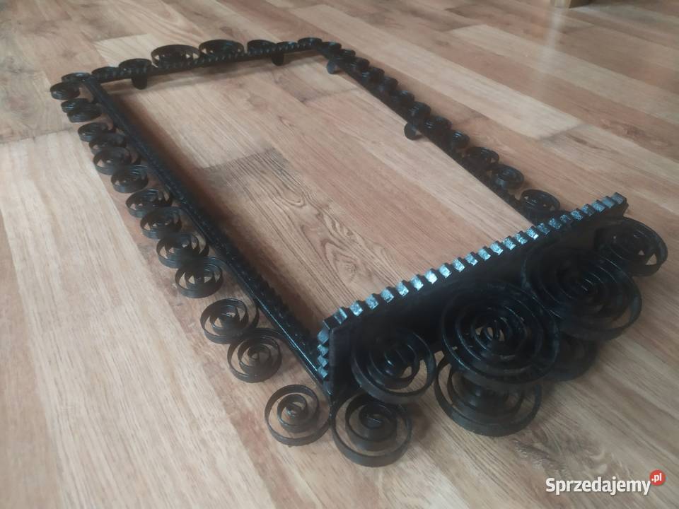 Rama metalowa lustro PRL Industrial Loft Vintage zachodniopomorskie Szczecinek sprzedam