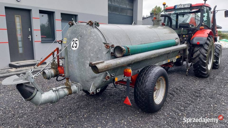 Beczka asenizacyjna FTS 3000 L beczkowóz OCYNK Częstochowa