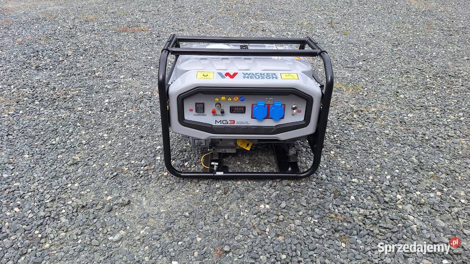 AGREGAT PRĄDOTWÓRCZY WACKER NEUSON MG 3 NOWY N13 Trzebnica
