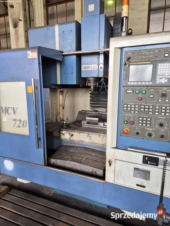 Centrum obróbcze pionowe DAHLIH MCV 720 sprzedam