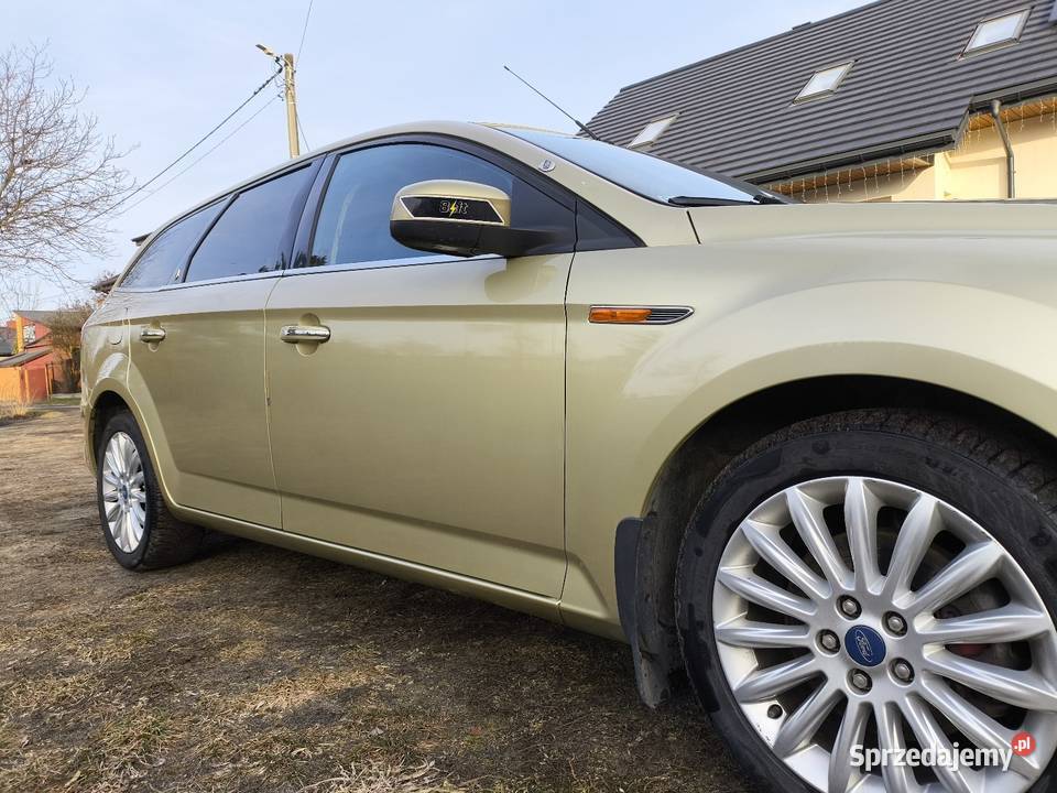 Ford Mondeo MK4 23 benzyna złoty Mondeo