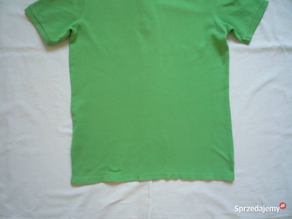 HM 134140 Zielona koszulka polo H&M Szczecin
