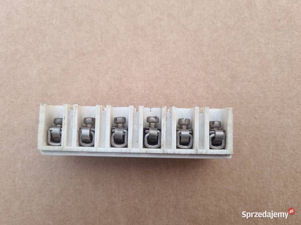 Listwy zaciskowe kostka 10mm 6 torów typ 526 T55 Elektronika Elbląg sprzedam