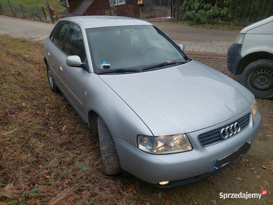 Audi A3 8L 16 SRGaz Sekwencjny Klimatronic srebrny Sucha Beskidzka