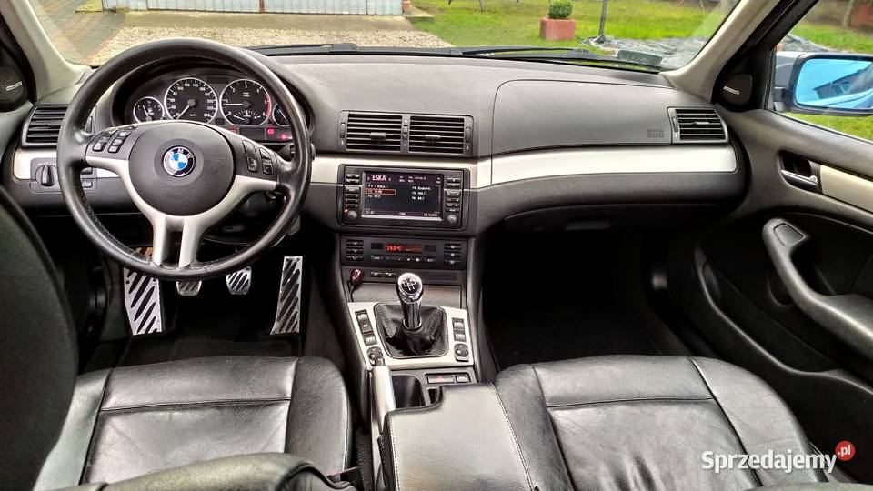 BMW E46 330d MPakiet Duża Moc Harman Kardon wielofunkcyjna kierownica
