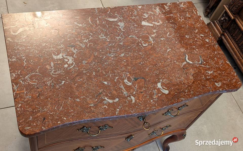 Piękna komoda intarsjowanasklep Dąbrowa Górnicza