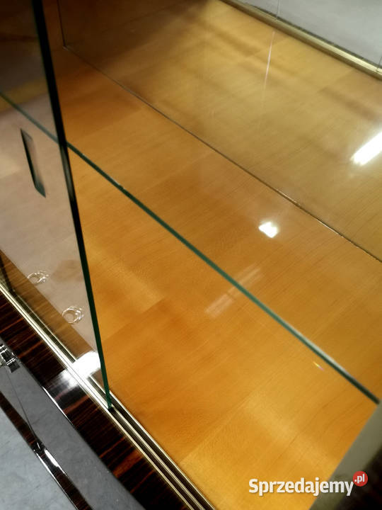 Witryna Serwantka heban makassar Palisander art Warszawa