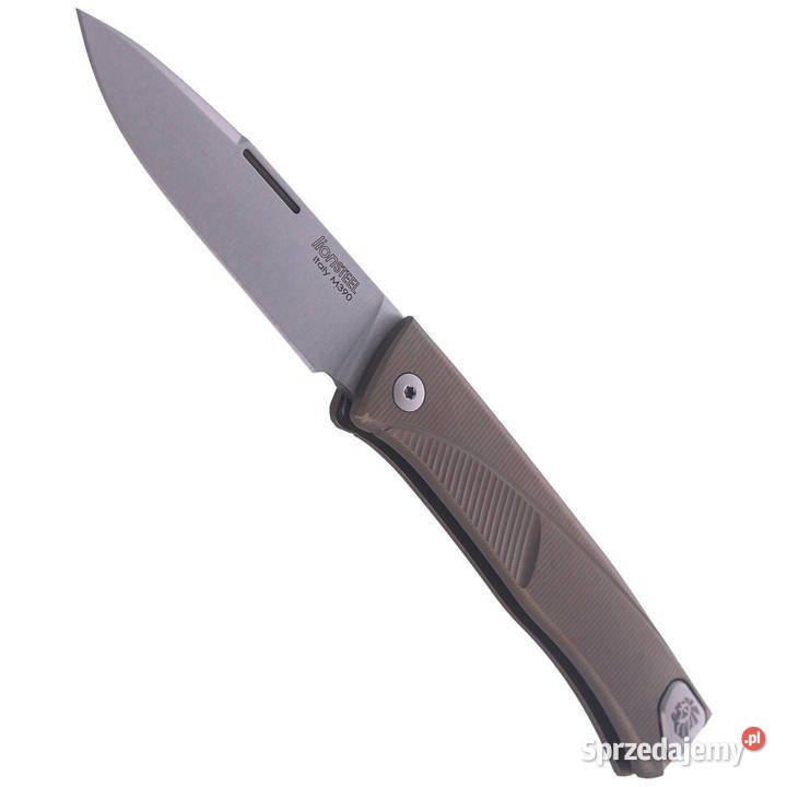 Nóż składany LionSteel Thrill Bronze Titanium Warszawa