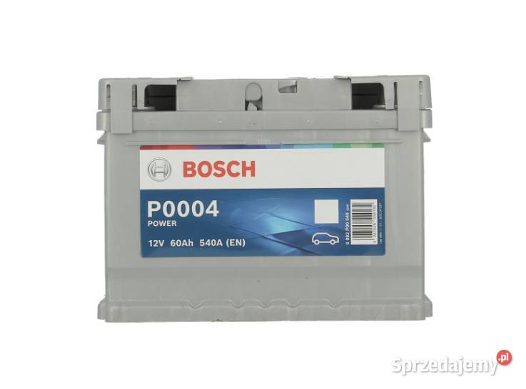 Akumulator 60Ah 540A EN Bosch P0004 P Kościerzyna