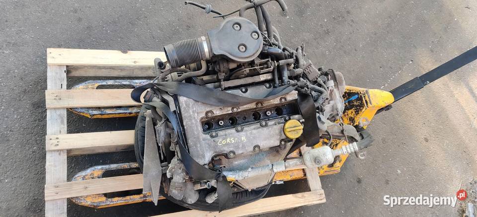SILNIK KOMPLETNY OPEL CORSA B SKRZYNIA BIEGÓW Silniki kompletne śląskie Rudziniec