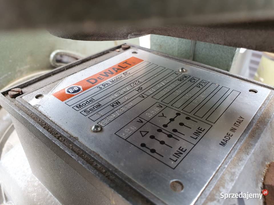 Piła Radialna kapowa DeWalt model 1600S pomorskie Karsin