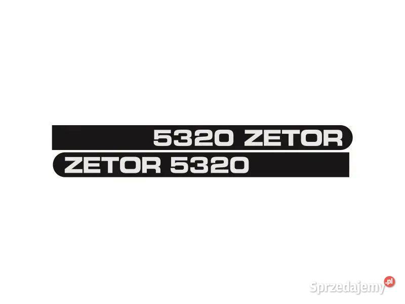 Naklejki oklejenie naklejka ZETOR 5320 Zamiennik mazowieckie
