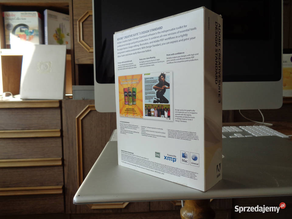 Adobe CS3 Photoshop 100 Box Mac działający Brzeg