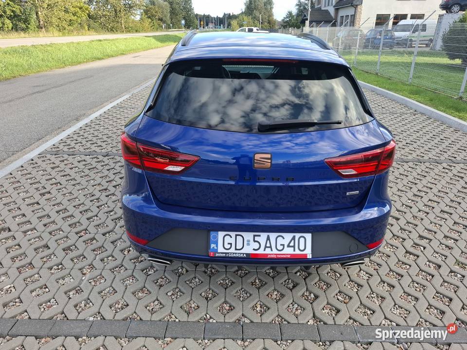 Seat Leon CUPRA 20 tfsi 300 4X4 Salon Polska benzyna Gdańsk