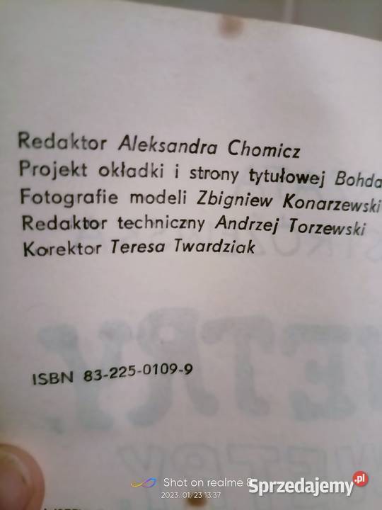 Swetry Książki Stróżewska modele szydełkowanie hobby, kolekcjonerstwo Warszawa