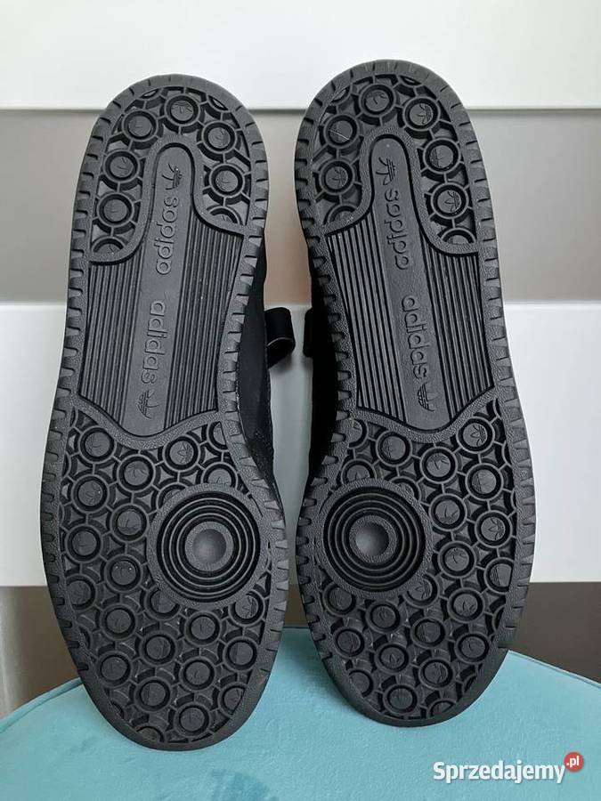 Nowe czarne męskie sneakersy buty Adidas Forum Adidas Nisko