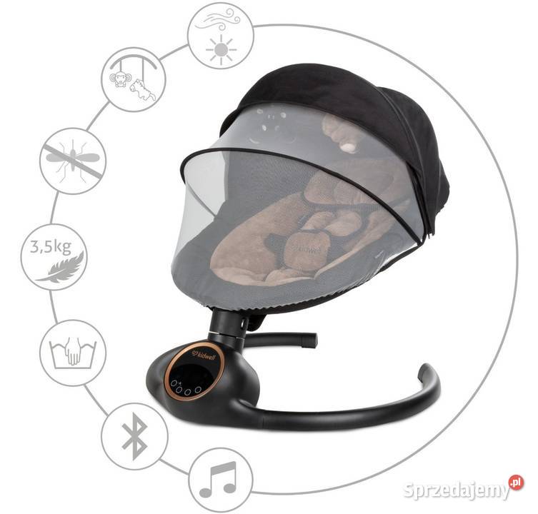 Bujaczek leżaczek elektryczny 2w1 Kidwell REVE Leżaczki i huśtawki Warszawa