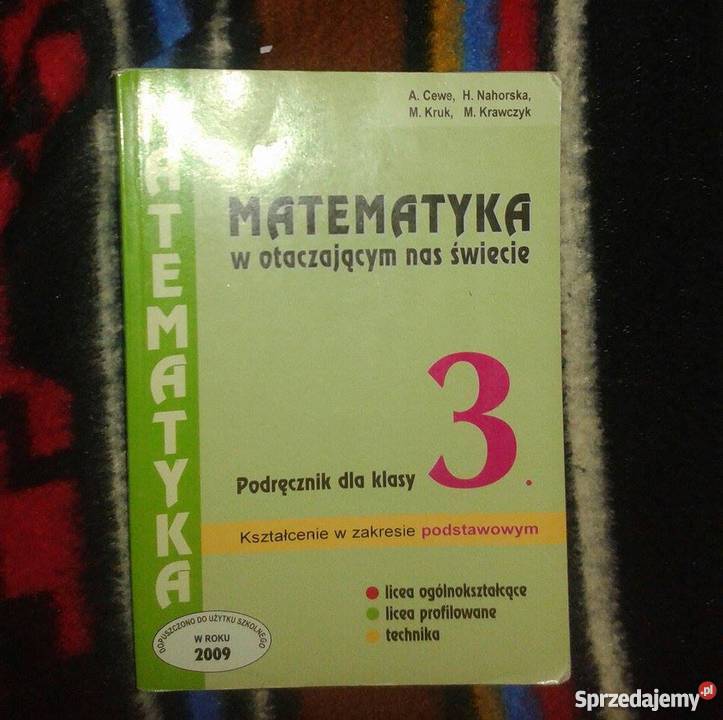 Matematyka w otaczającym nas świecie cz 3 wyd Podręczniki
