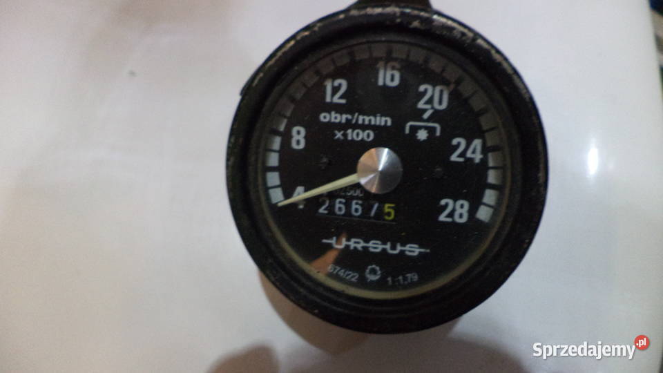 Licznik motogodzin i obrotów silnika URSUS c360
