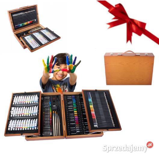 ZESTAW Artystyczny do malowania w WALIZCE 174