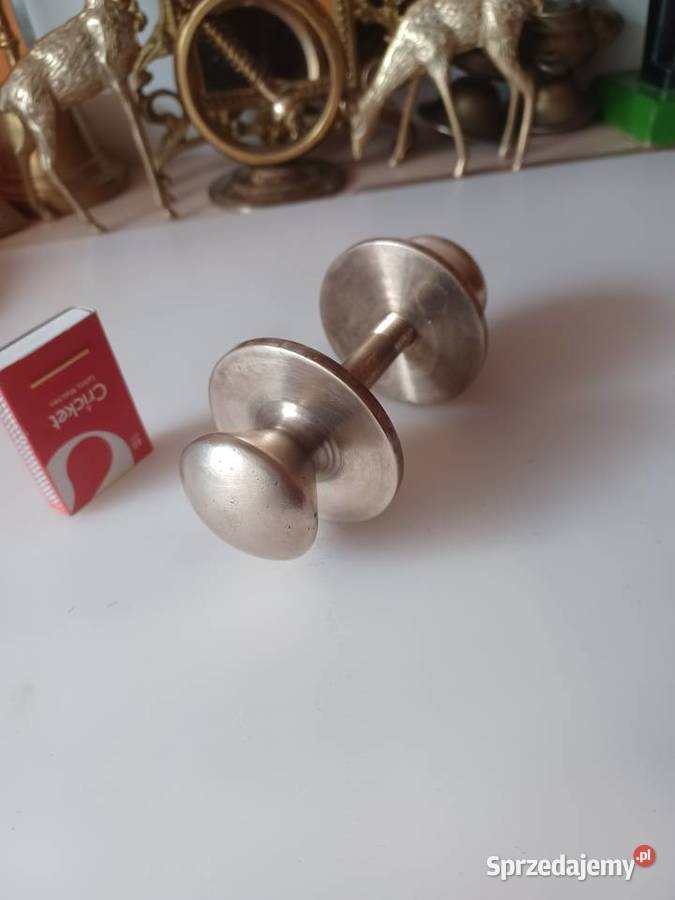 Gałki mosiężne do drzwi furtki bramy Poznań