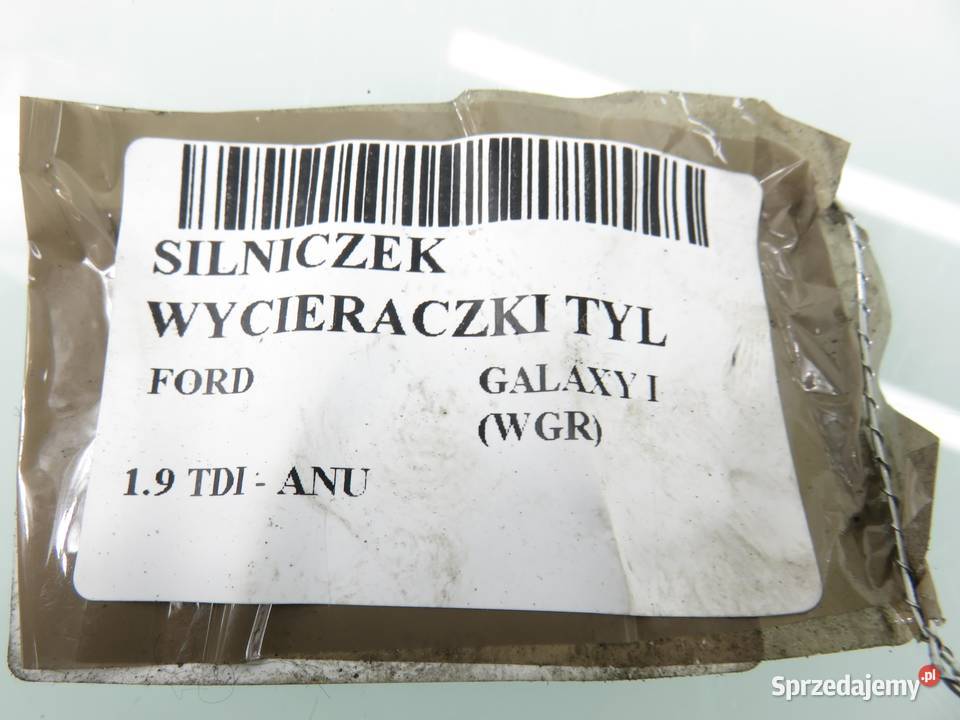 SILNICZEK WYCIERACZKI TYŁ FORD GALAXY I