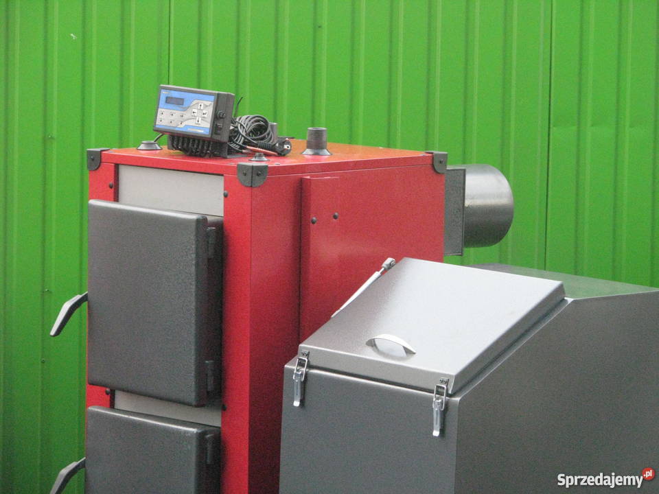 Kocioł piec CO z podajnikiem KWMSGR 30kW do270m2 Białystok sprzedam