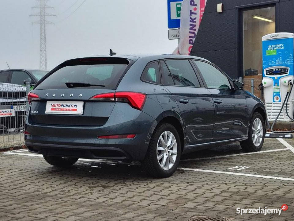 Skoda Scala 2019r Salon FV23 Serwis ASO Niski 116KM wielkopolskie Poznań sprzedam