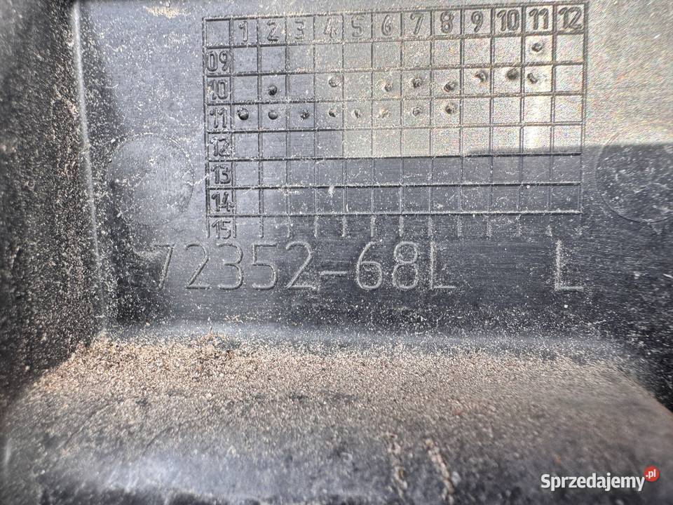 Wygłuszenie błotnika lewy przód Suzuki Swift MK7 osobowe Brzesko