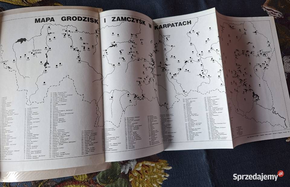 Katalog grodzisk i zamczysk w Karpatach Juliusz