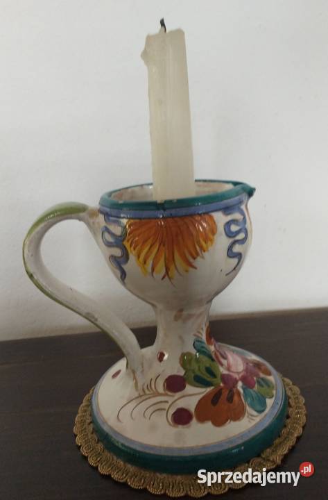 Włoski świeczni ręczna robota wielkopolskie Krotoszyn