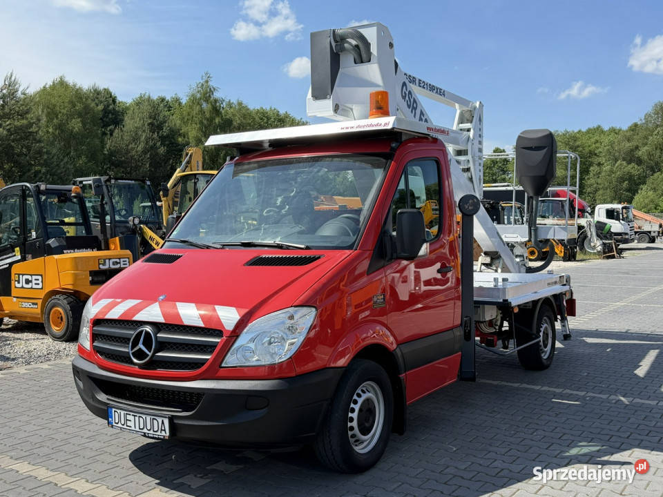 Mercedes Sprinter Zwyżka Podnośnik Koszowy GSR diesel Widełki sprzedam