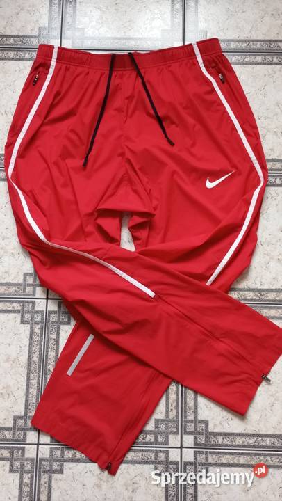 Nike spodnie dresowe sportowe treningowe męskie czerwony podkarpackie Sędziszów Małopolski sprzedam