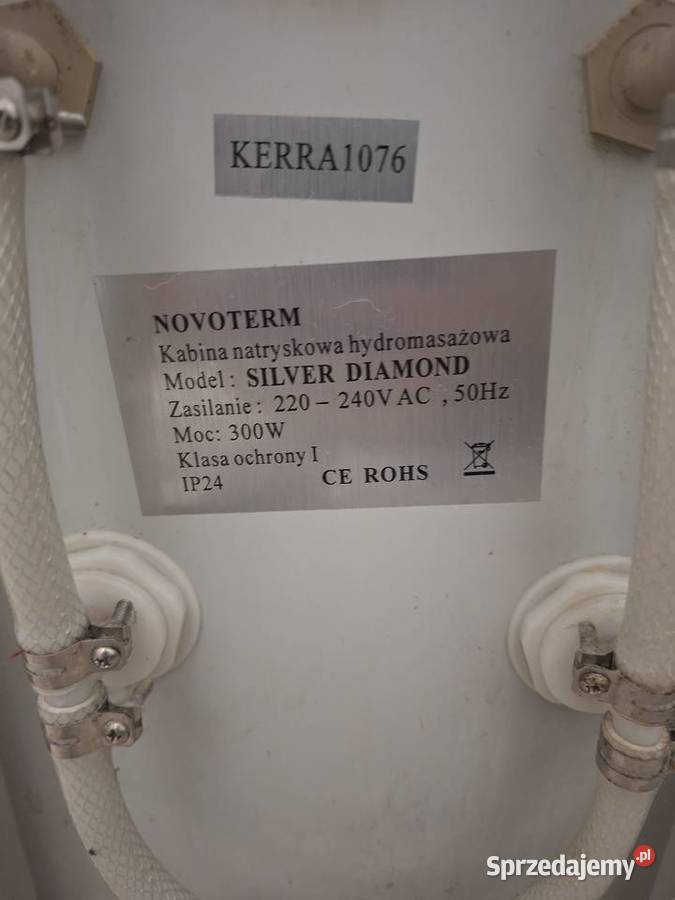 Panel środkowy kabiny prysznicowej Kerra Silver Warszawa