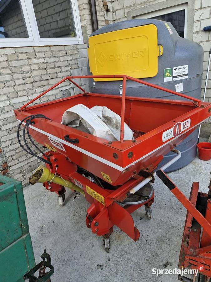 Rozsiewacz HMS 650 L ak nowy mało używany Tuszyn
